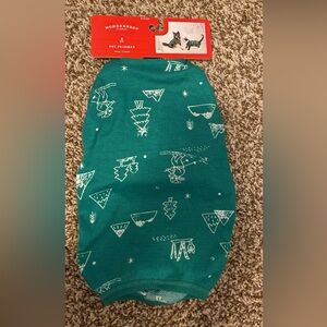 Wondershop Green Holiday Print Small Pet Pajamas